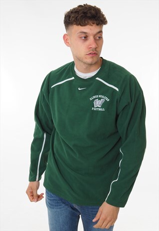 VINTAGE NIKE FLEECE SWEATSHIRT GREEN