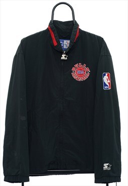 Vintage Starter NBA Chicago Bulls Black Jacket Mens