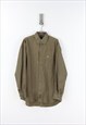 Timberland Checked Shirt in Beige - M