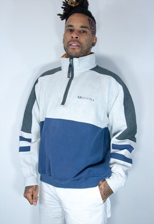 SERGIO TACCHINI 1/4 ZIP SWEATSHIRT