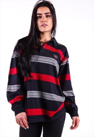 PAUL & SHARK LONG SLEEVE POLO T-SHIRT T652