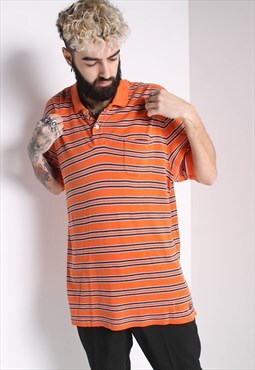Vintage Ralph Lauren Chaps Polo Shirt Orange