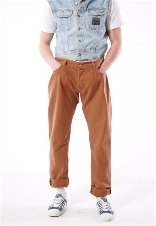 90S VTG RARE CARHARTT COTTON PANTS OLDSCHOOL 14053