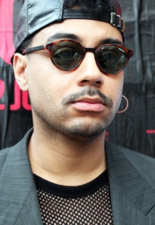 VINTAGE POLAROID TORTOISE RETRO SUNGLASSES