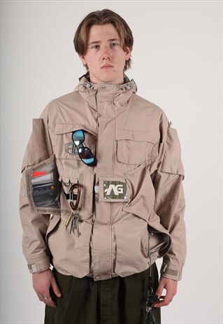 Y2K 00S BURTON ANALOG KEVLAR HIDDEN POCKET SNOWBOARD JACKET