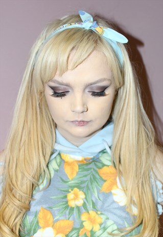 90S VINTAGE WINNIE THE POOH PRINTED HEADBAND