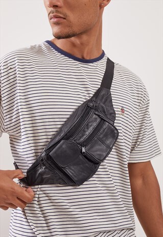 VINTAGE LEATHER FESTIVAL BUM BAG