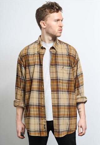 VINTAGE CORDUROY CORD SHIRT