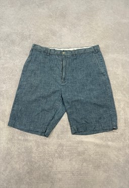 Polo Ralph Lauren Shorts Blue Patterned Chino Shorts 