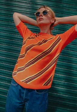 70s Striped Top