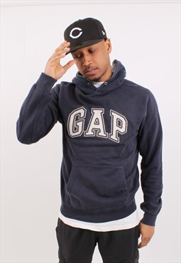 Vintage Gap Navy Pullover Hoodie