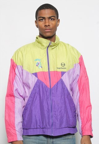 VINTAGE SERGIO TACCHINI TRACK JACKET PURPLE