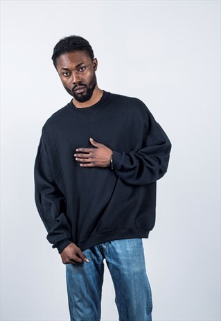VINTAGE 1990S BLACK SWEATER