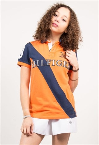 VINTAGE 90'S TOMMY HILFIGER POLO T-SHIRT