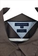 VINTAGE TOMMY HILFIGER SHIRT IN BROWN S