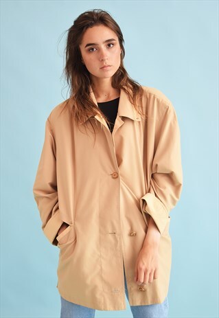 90'S RETRO NEUTRAL OVERSIZED PARKA JACKET