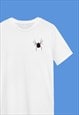 BLACK WIDOW SPIDER GRAPHIC WHITE T-SHIRT