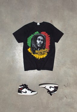 Vintage 90s Rare Bob Marley One Love Faded T-shirt