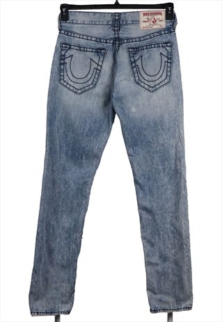 True Religion 90's Skinny Straight Leg Denim Jeans / Pants 3