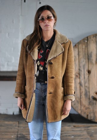VINTAGE 70S SHEEPSKIN COAT