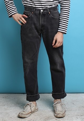 LEVIS 505 BLACK REGULAR FIT