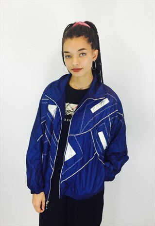 VINTAGE FESTIVAL 80S RAVE WINDBREAKER JACKET