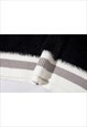 FLUFFY SLEEVELESS SWEATER GEOMETRIC KNITWEAR GILET JUMPER