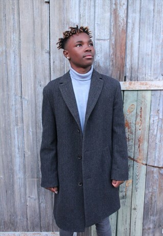 VINTAGE HUGO BOSS WOOL COAT