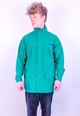 VINTAGE TIMBERLAND JACKET IN GREEN