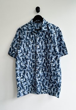 Sexy Girls Printed Hawaiian Short Sleeve Shirt