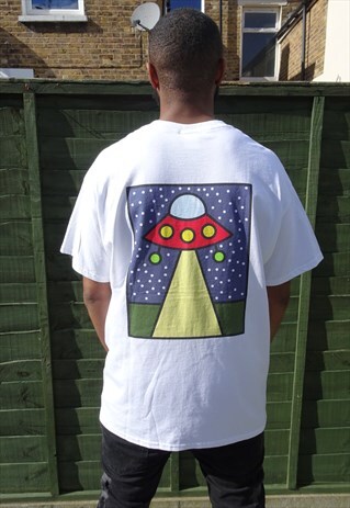ILLUSTRATED BACK PRINT T-SHIRT