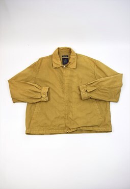 Vintage 90s Nautica Yellow Full Zip Jacket
