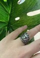  SILVER UNISEX STYLE LION RING