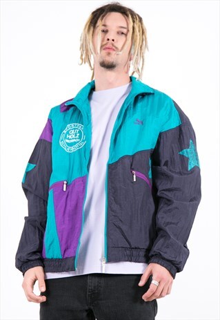 VINTAGE 90S PUMA SHELL JACKET / S3665