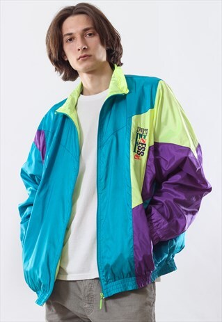 90'S VINTAGE MENS NIKE WINDBREAKER TRACK SUIT JACKET