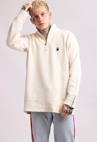VINTAGE NIKE 1/4 ZIP SWEATSHIRT