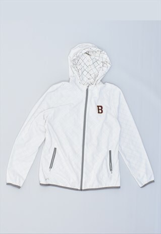 VINTAGE 90'S ADIDAS TRACKSUIT TOP JACKET WHITE
