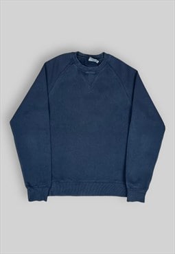 Carhartt Sleeve Logo Sweatshirt in Navy Blue