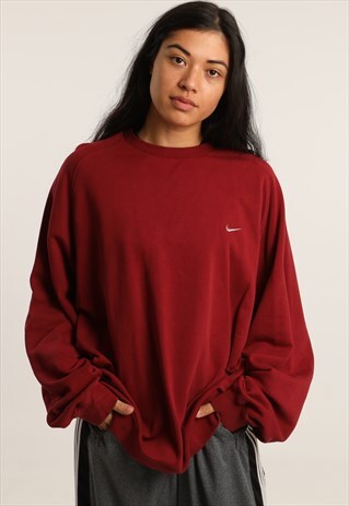 VINTAGE NIKE EMBROIDERED LOGO SWEATSHIRT