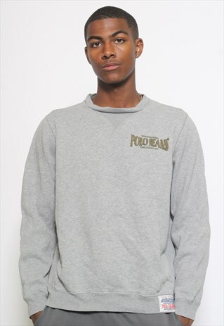 VINTAGE RALPH LAUREN SWEATSHIRT GREY