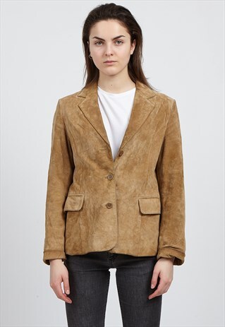 VINTAGE BROWN MONTANA SUEDE JACKET