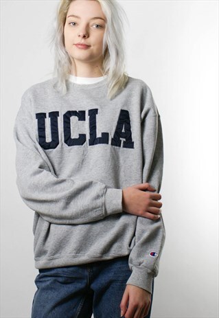 CHAMPION ROUND NECK COLLEGE SWEATSHIRT JUMPER