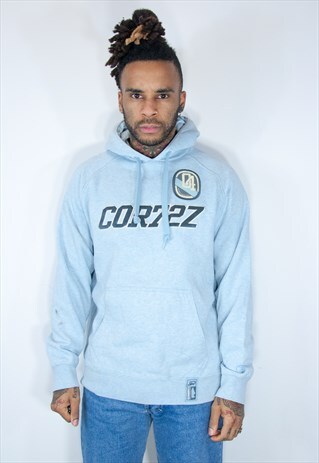 NIKE VINTAGE HOODIE BLUE