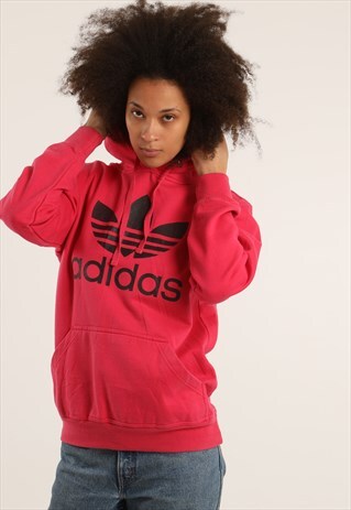 VINTAGE ADIDAS PRINTED HOODIE