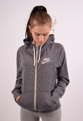 VINTAGE NIKE HOODIE SWEATER GREY