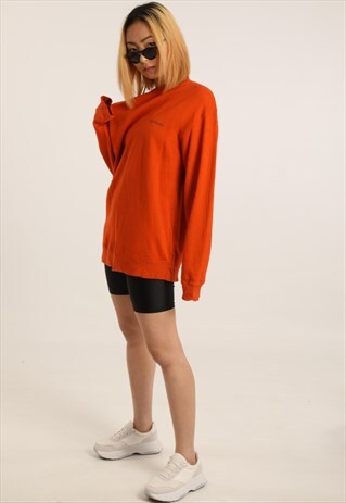 VINTAGE COLUMBIA EMBROIDERED LOGO SWEATSHIRT