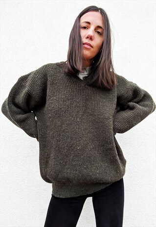BARBOUR MENS VINTAGE KNIT JUMPER