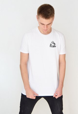 WHITE BUDDHA T-SHIRT