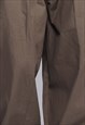 BAGGY SKATER JOGGERS MULTI WIDE PUNK PANTS IN BROWN