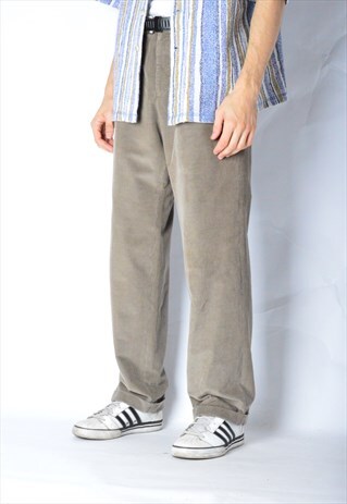 VINTAGE 90S BEIGE CORDUROY PANTS